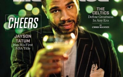 Esteemed client, Jayson Tatum, is featured on the front cover of Sports Illustrated